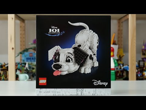 LEGO Disney 43269 101 Dalmatians Puppy Speed Build