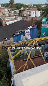 Steel Roofing || clay Tile Roofing #friendsoffabricaon #dronephotography #Chennai #steel #kanniyakumari #nagarkovil #roofing #welding #sale #rooftop | Rajan Rajan