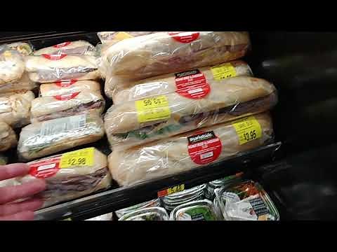 Deli Sub Sandwiches At Walmart - July 2019
