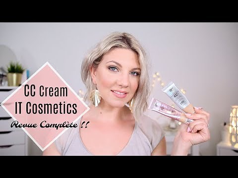 CC+ Crème It Cosmetics | Revue complète et swatch (Régulière VS Illumination)