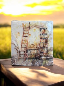 So Many Books Resin Coaster - Etsy