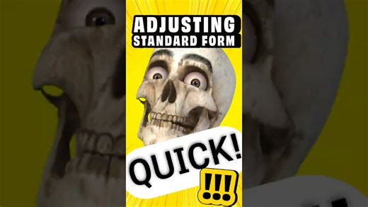 The Standard Form Mistake EVERYONE Makes (Adjusting)