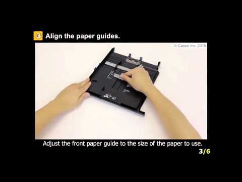 PIXMA MG7720: Loading paper into Cassette 1 for printing
