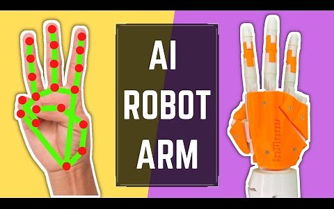 【教程】实现计算机视觉跟踪控制AI机器人手臂 | MediaPipe OpenCV Python | 计算机视觉