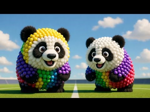 Original Mascot-Style Animal Animation | Panda, Cats & Dogs in Ultra-HD