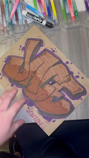 Lil back to back flavor for ya #art #graffiti #marker #colors #3d #bubbleletters #voidart #practice