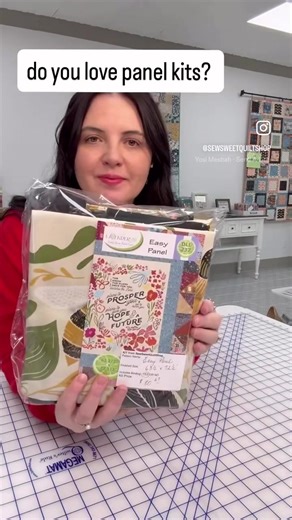 finishes 63 1/2” x 72 1/2”• $80.67 $9 shipping•TEXT “easy panel kit” to 660 415 5819 OR CALL 660 548 3056 #myfavoritequiltshop #quiltshop #missouriquiltshop