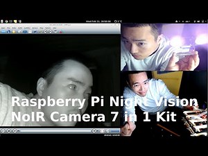 Unboxing Raspberry Pi Night Vision NoIR Camera 7 in 1 Kit