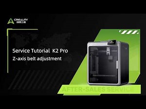 Service Tutorial K2 Pro Z axis belt adjustment