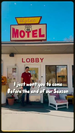 It’s come top the very end of the 2025 season for The Aztec Motel and Creative Space! If you are journeying now through the 20th of December in our small town, come stay with us! We’re excited to have you in our festive season. If we don’t see you; Happy Holidays and we wish you a prosperous New Year! See you next March! Bookings open up after the new year! #housetour #sabrinacarpenterhousetour #endofthe2025season #2025newyear #winter #fun #route66 #arizona #roadtrip #route66roadtrip #seligmanar