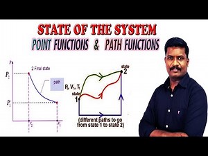 2.State Functions and Path Functions in Thermodynamics | Thermodynamics | CHEMISTRY TEACH | in Tamil