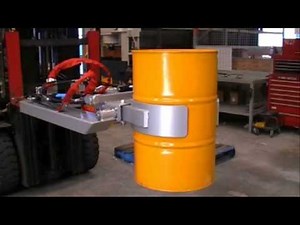 Hydraulic Drum Rotator DC-GR2 Forklift Attachment
