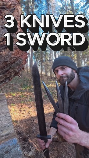 3 KNIVES 1 SWORD