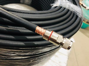 [Hot Item] RF Coaxial Cable Assembly 1/2, 1/2flex, 1/4, 3/8, 7/8 Black