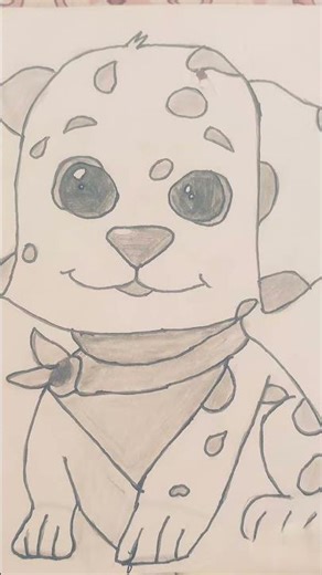 Cute Dog Sketch 🐶 | Easy Pencil Drawing for Beginners adorable Puppy Drawings