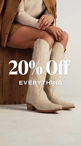 Last chance! 20% off everything ends soon! | Tecovas
