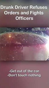 “Call Your Superior!" — Drunk Driver Refuses Orders and Fights Officers