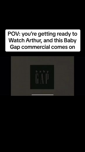 I used to always, “aww” at this commercial 😂 #babygap, #arthurpbs #arthur #pbskids #commercial #oldcommercials #90scommercial #fypシ゚viral #childhood #nostalgia #unlockingyourchildhood #unlockingyournostalgia #feverdream #forgottentvshows #2000schildhood #2000snostalgia #90skids #early2000s #y2k #early2000skids #growingupintheearly2000 #childhoodmemories #childhoodnostalgia #fyp #throwbackclips #1990s #90sthrowback #nostalgia #viral #foryou #xyzbca #2000sthrowback #memories #fy #nostalgia90san#c