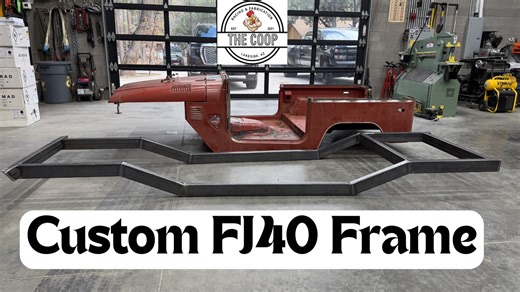 FJ40 Land Cruiser Custom Chassis Fabrication: Back In The Shop With Shannon Campbell For A New Build - BangShift.com