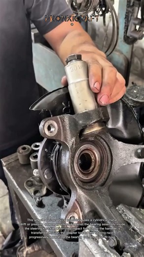 Precision Wheel Bearing Removal Using A Professional Impact Tool