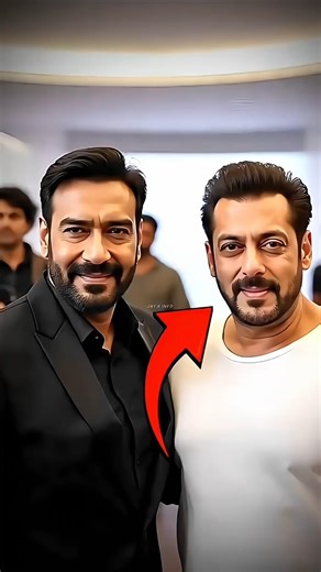 Ajay Devgan को सलमान खान घर पर मिलने पहुंचे #shortvideo