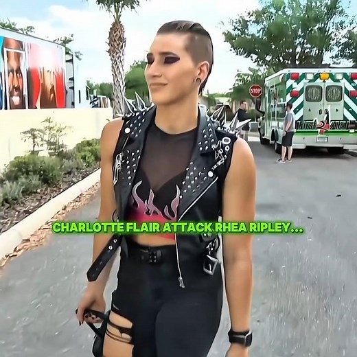 Charlotte flair attack Rhea Ripley 😱 But... #wwe #rhearipley #shorts #charlotte #edit