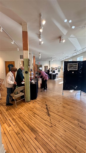 16 reactions | The Upstairs Gallery Revival show kicks off today with an opening party from noon-4. Artists have been arriving to meet & greet and some people have popped in to see this incredibly diverse show of 14 artists’ work. #upstairsgallery #party #openingreception #meettheartist #exhibitbgallery #Souderton #artshows #artlovers #artpopup #specialevent | Exhibit B Gallery | Facebook