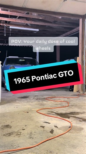 This 1965 Pontiac GTO… is getting a new convertible top installed!! Follow for updates.🔥 #convertible #topdown #pontiacgto #behindthescenes🎬 #southernillinois