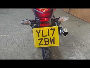 Honda CBR125 walk around video