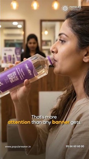 Promote Your Brand with Every Bottle | Popular Water