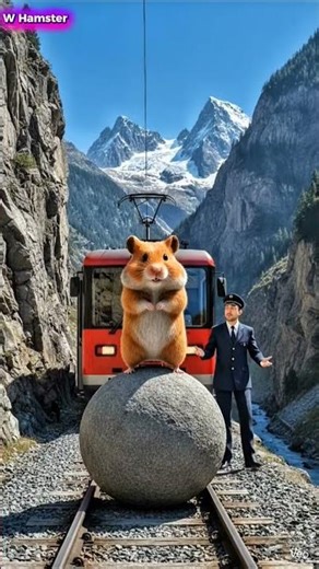 He Dropped a Rock to Save Them… 😢🐹 #shorts #viral
