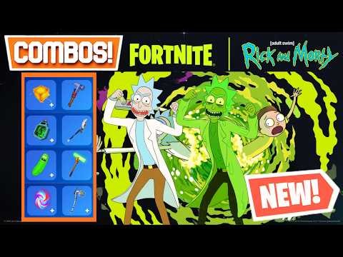 BEST RICK SANCHEZ SKIN COMBOS UPDATED (RICK AND MORTY!) - Fortnite 2026