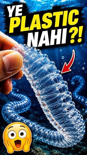 This Looks Like Plastic… But It’s Alive🤯😱