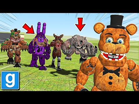 NEW Fazbear Ultimate Pill Pack Remastered Ultimate Chasing NPCs #2 Garry's Mod FNAF