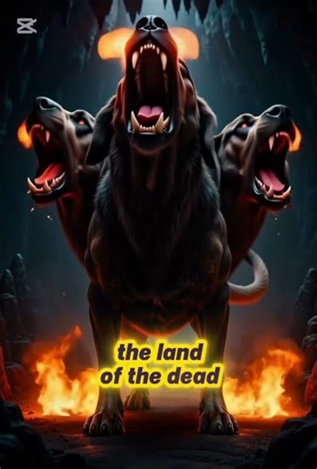 The 3-Headed Dog That Guards the Underworld 😳#Shorts