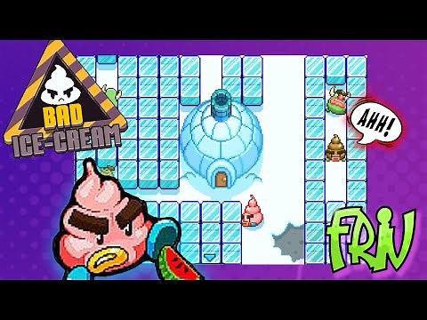 Juego Friv | LOS MEJORES HELADOS DEL MUNDO 🍦 Bad Icecream 💩 [Cómo desbloquear 15 niveles]