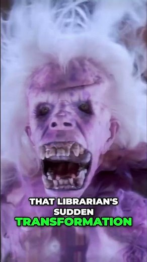 Ghostbusters' Scariest Scene: Library Ghost Almost Got Cut! #shorts