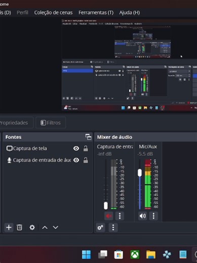 como configurar qualquer microfone no obs studio #obs #configurar #microfone #mic