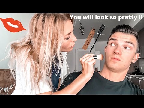 TURNING MY HUSBAND INTO A WOMAN FOR THE DAY *BEAUTIFUL