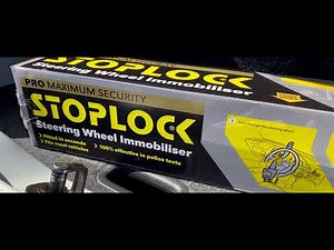 Stoplock Pro - Steering Wheel Immobiliser - Car Security