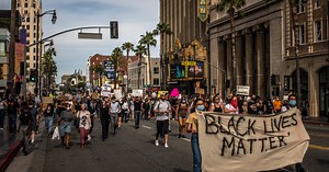 Photos and Videos From the California Protests