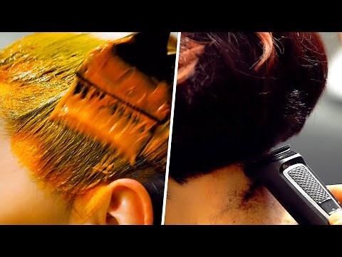 EXTREME HAIR MAKEOVER WITH CUT AND COLOR