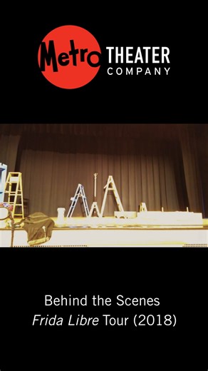 Touring has been part of Metro Theater Company’s story for more than 50 years. This time-lapse from our Frida Libre tour in 2018 shows just how much care and craftsmanship goes into every production we take on the road. 🎭✨ Every set we build is designed to travel safely, set up quickly, and transform a gym, cafeteria, library, or community room into a performance space where young people feel seen, respected, and inspired. And behind all of this work is our most important tool: Vinnie Van Go 🚐