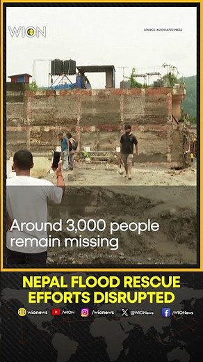 Nepal Floods: Death Toll Surpasses 600 As Poor Weather Disrupts Rescue | WION Shorts