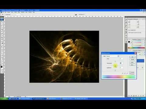 Photoshop & Apophysis Tutorial, Creating Crazy Fractal Effects