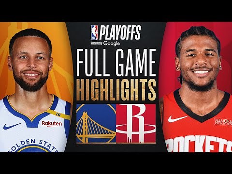 #7 WARRIORS at #2 ROCKETS | FULL GAME 2 HIGHLIGHTS | April 23, 2025