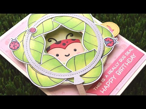 Combining die cuts with the Magic Iris