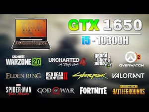 ASUS TUF F15 - i5 10300H + GTX 1650 Laptop Gaming Test in 2023