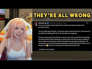 Emiru addresses her viral gun clip