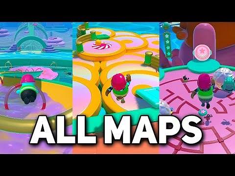 ALL Fall Guys SS3 Maps Tips & Tricks (Sunken Secrets)